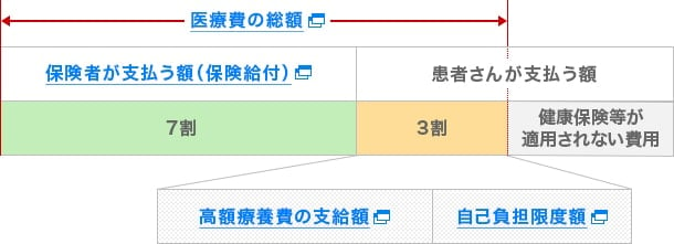 自己負担限度額の計算例